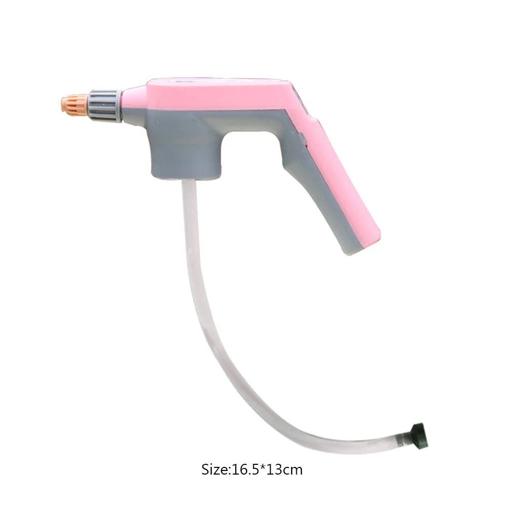 Electric Water Sprayer Adjustable High Pressure Sprayer USB Charging Agricultural Sprayer Gun for Plants Car Wash
