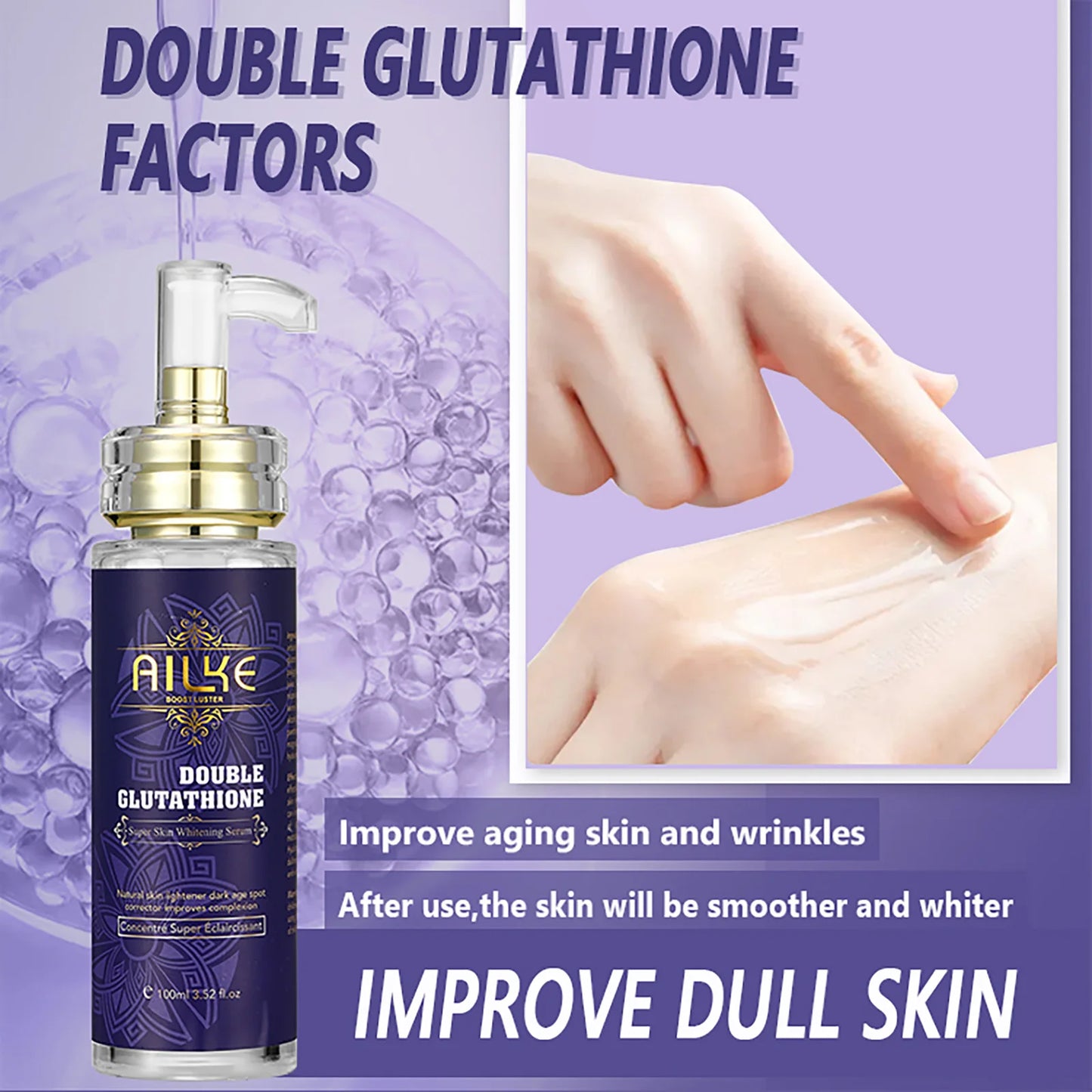 AILKE Brightening Face & Body Whitening Serum 100ML