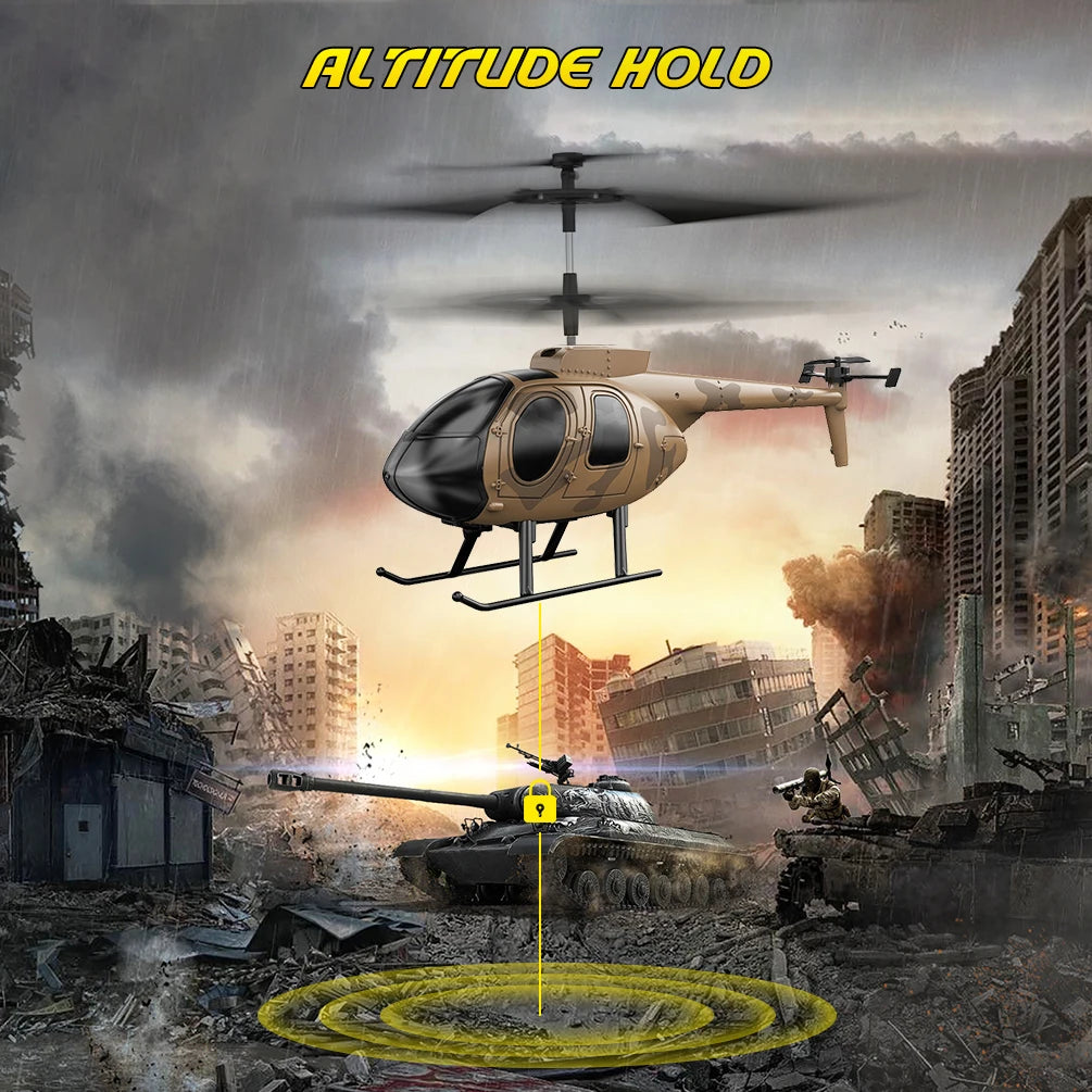 Vatos Remote Controlled Helicopter Camouflage 2.4GHz RC Toy