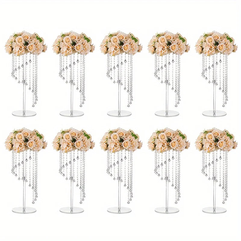 23.6 Inch Tall Acrylic Wedding Vase Party Table Christmas and Halloween Decoration