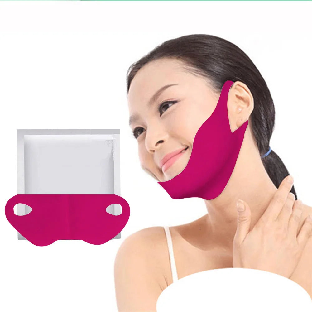 1pc Face Lifting Slim Mask Facial Chin Cheek Slimming Lift Up V Shaper Bandage