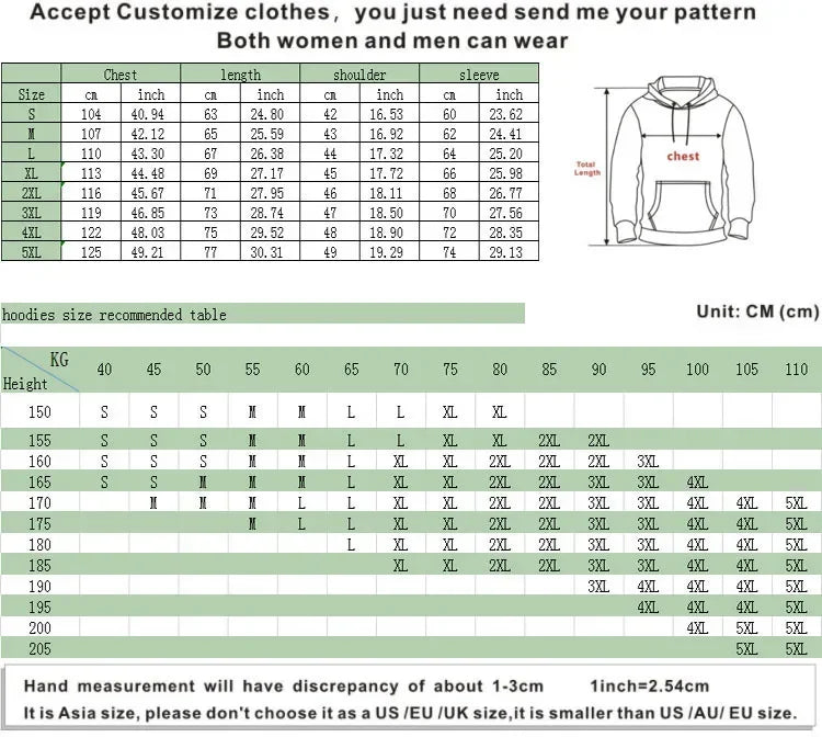 Harajuku Hand touch printing Hoodie Oversized Streetwear Tops Sweatshirt Y2k Clothes Gothic Grunge Hoodies  Men Clothing