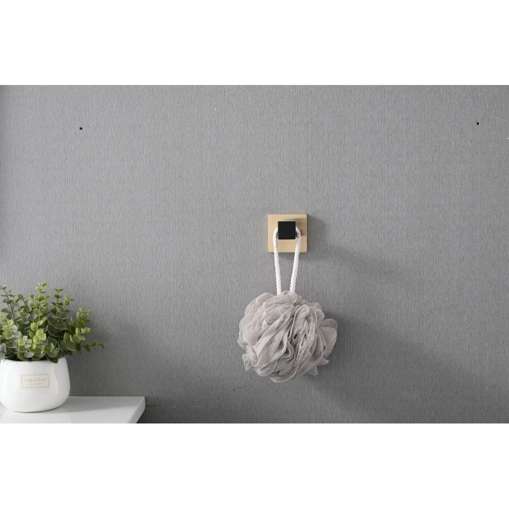 8 Pack Wall-Mounted Stainless Steel Bathroom Towel Hooks/Coat Hooks for Bathroom, Bedroom, Kitchen