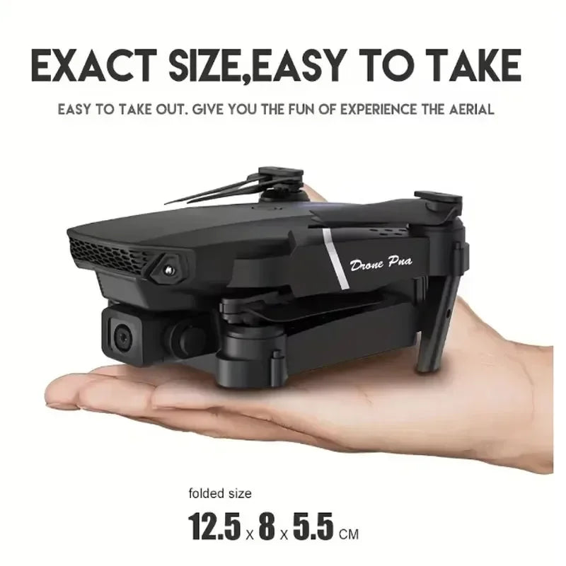 2025 E88Pro RC Drone 4K Professional With 3 Batteries Toy