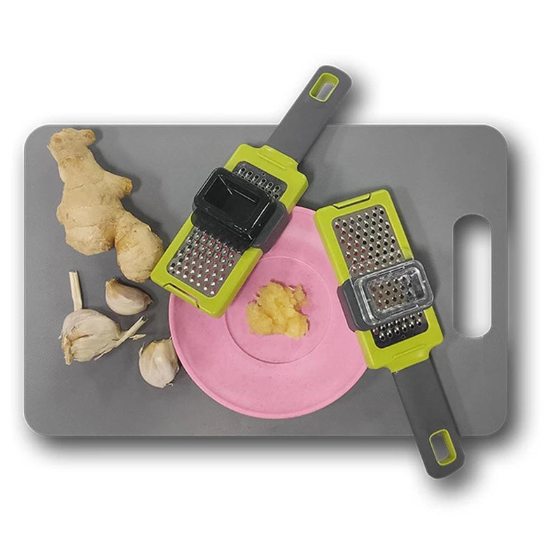 Kitchen Accessories Gadgets Garlic Chopper Grinding Crusher Planer Kitchen Grater Novel Ginger Home-Appliance Slicer