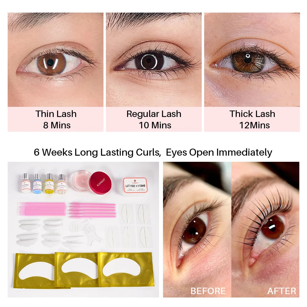 ICONSIGN Glue Balm Lash Lift Kit Eyelash Perming Enhancer