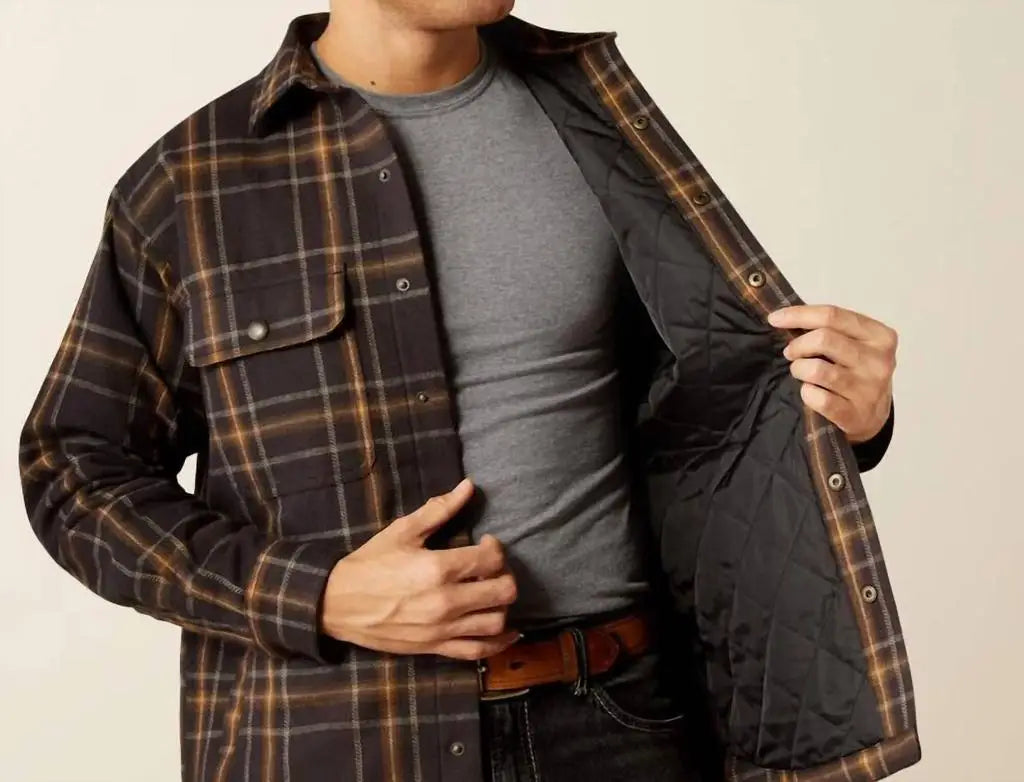 ARIAT | Hawthorn Retro Shirt Jacket In Black