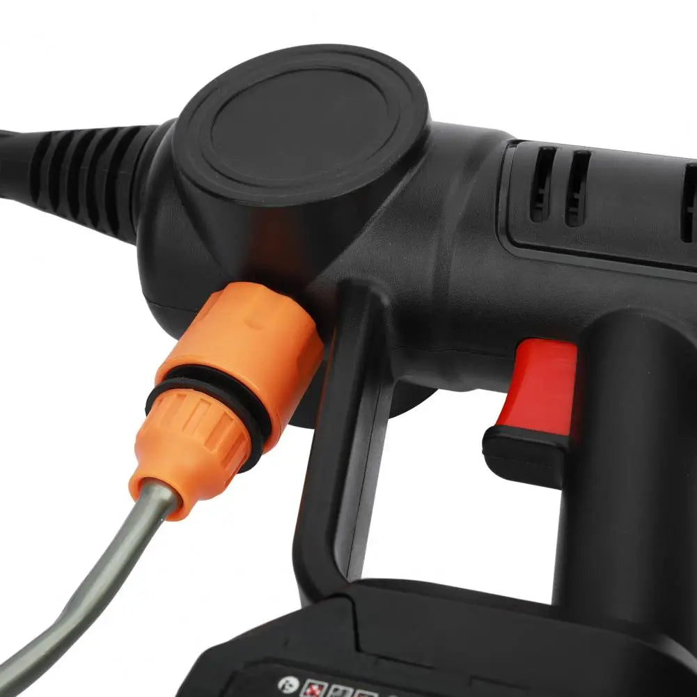180w Brushless High Pressure Car Washer Gun Electric Garden Washing Water Wash Spray Gun With 2 Batteries 1 Charger Bucket Pipe