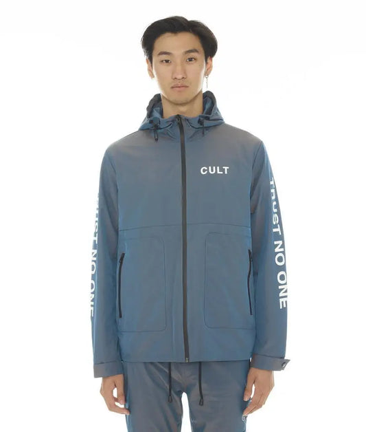 Cult of Individuality | NYLON JACKET IN SEAFOAM
