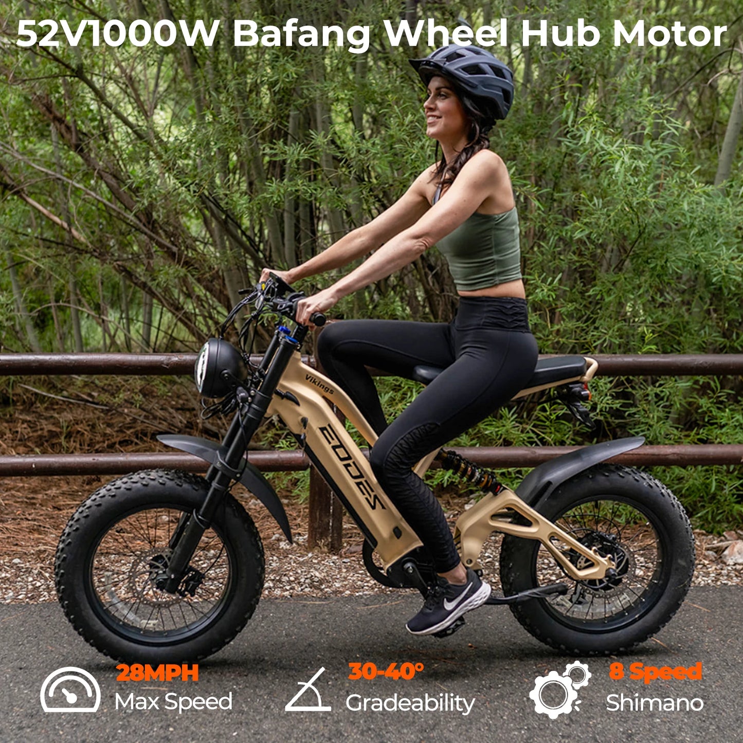 Off road adult electric bicycle 100000 52V 32 km/h range 120KM front shock absorber dual oil disc electric off-road bicycle