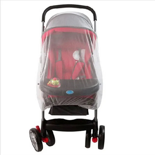 Mesh on The Stroller Infants Baby Stroller Accessories Mosquito Net Protection Newborn Kids Pushchair Fly Midge Insect Bug Cover