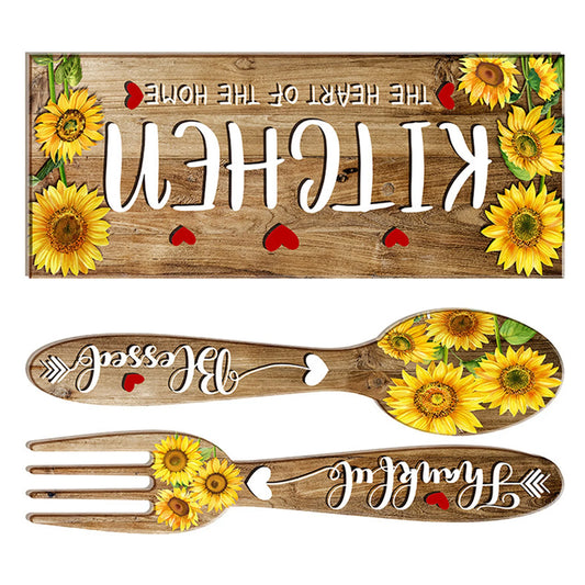 Restaurant Kitchen Wall Stickers Room Wall Decoration Stickers For Bedroom Study Entrance Hallway