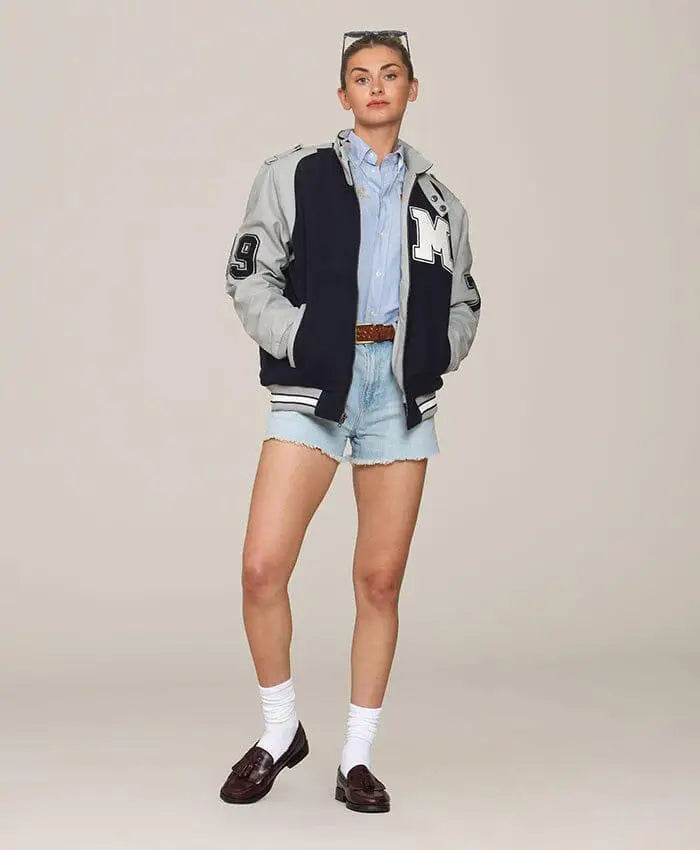 Members Only | Women's Oversized Varsity Jacket