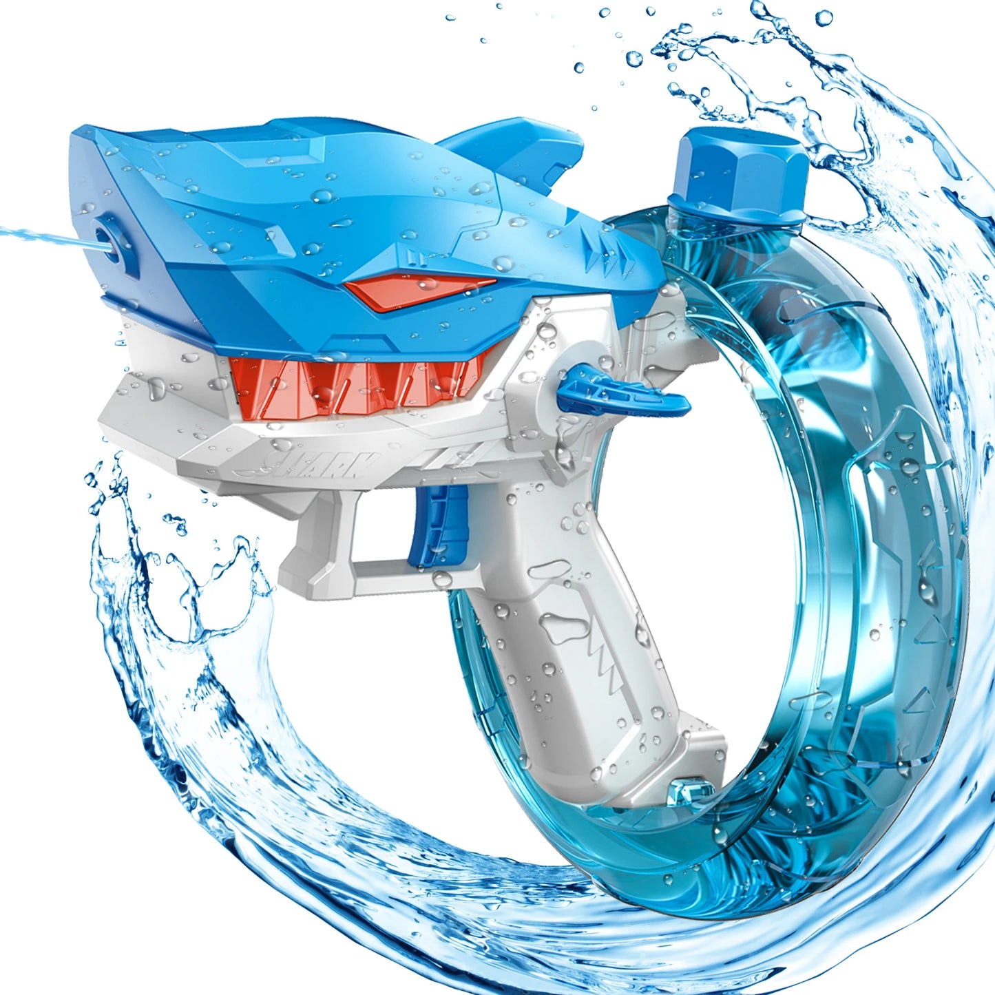 Electric Water Blaster, Automatic Squirt Gun up to 28Ft Long Range, Large Capacity Water Gun, Strong Water Gun