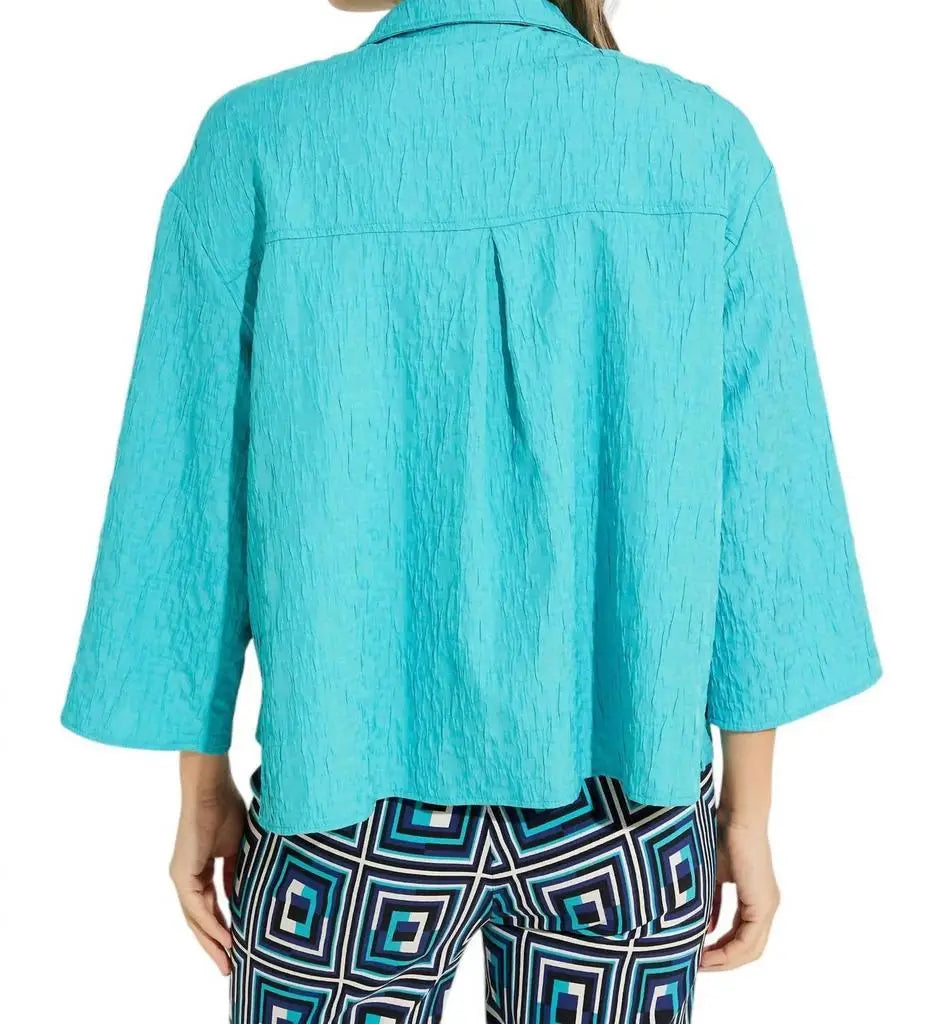 Joseph Ribkoff | Textured Lightweight Jacket In Palm Springs