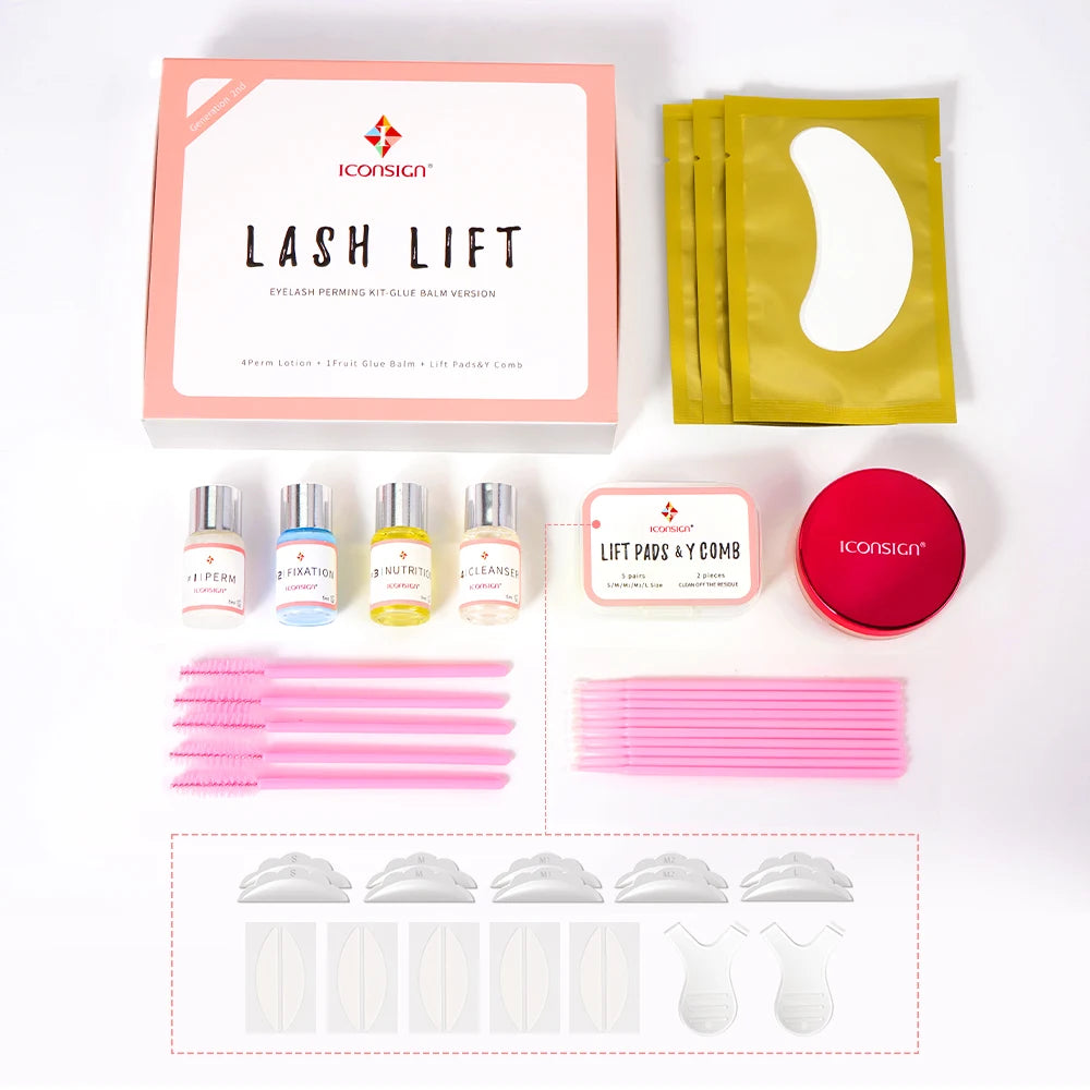 ICONSIGN Glue Balm Lash Lift Kit Eyelash Perming Enhancer