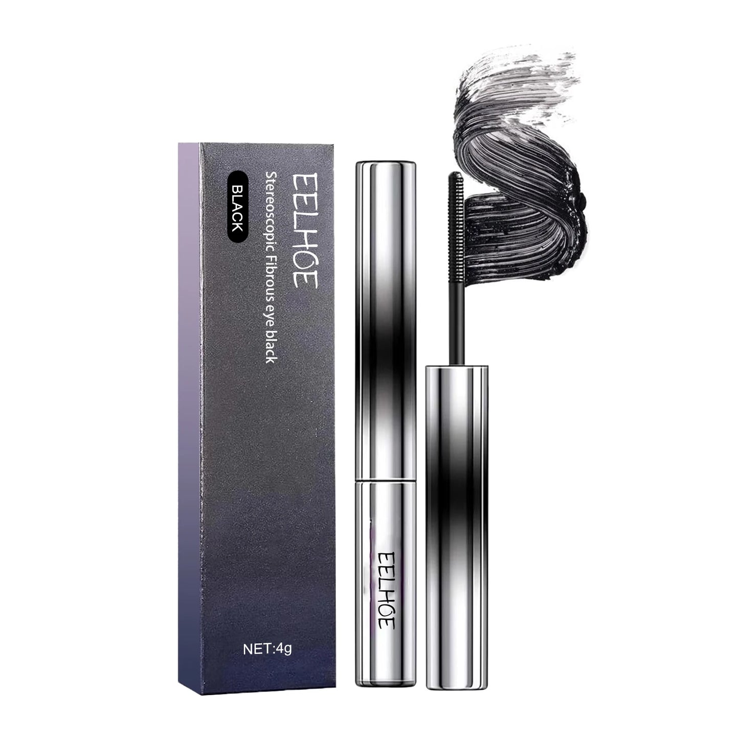 EELHOE Waterproof Mascara Lengthening Black Lash Eyelash