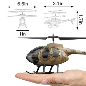Vatos Remote Controlled Helicopter Camouflage 2.4GHz RC Toy