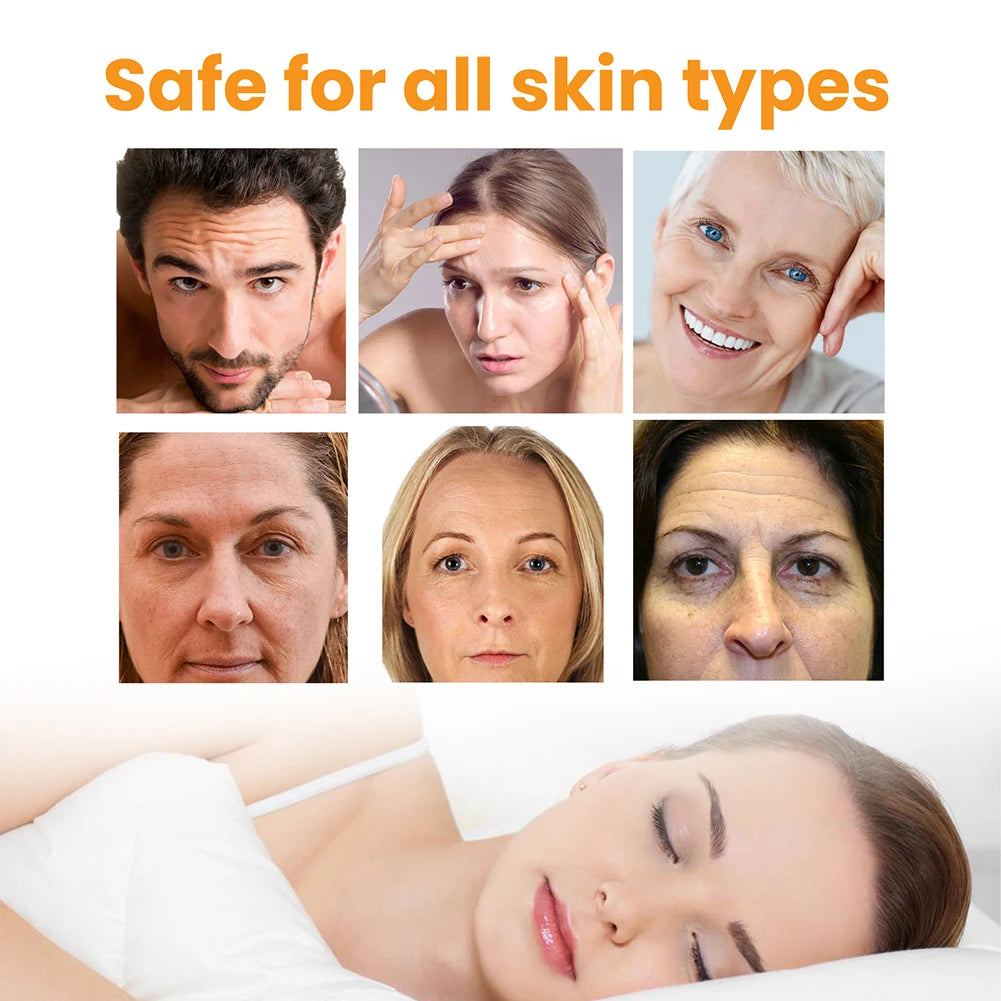 100-10pcs Collagen Forehead Wrinkle Patch Face Mask Head Lines Remover Masks Lifting Anti-Aging Stickers Skin Care Beauty