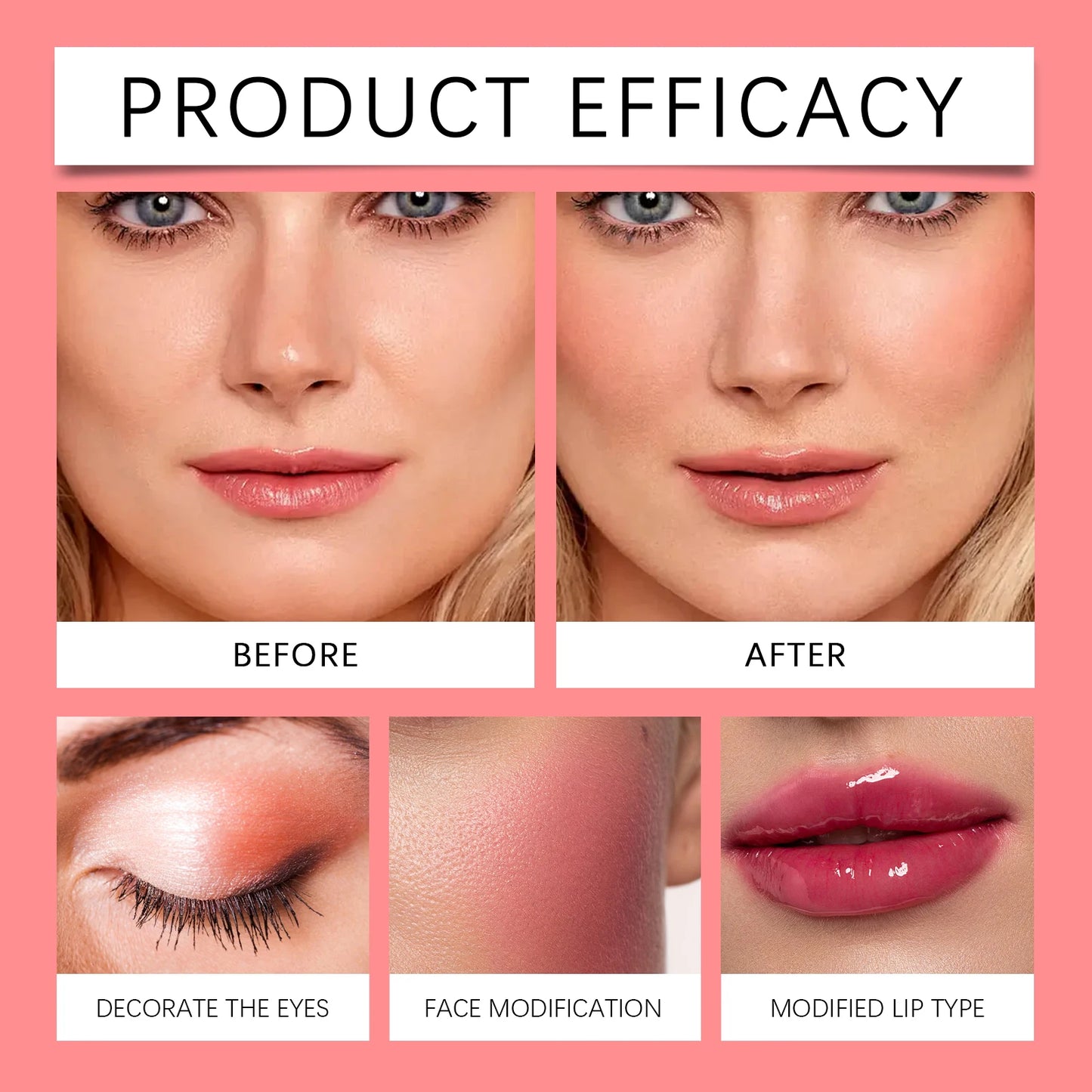 EELHOE Orange Butter Blush Cream Long Lasting Facial Moisturizing Brighten Natural Face Rouge Blusher Contour Makeup Product