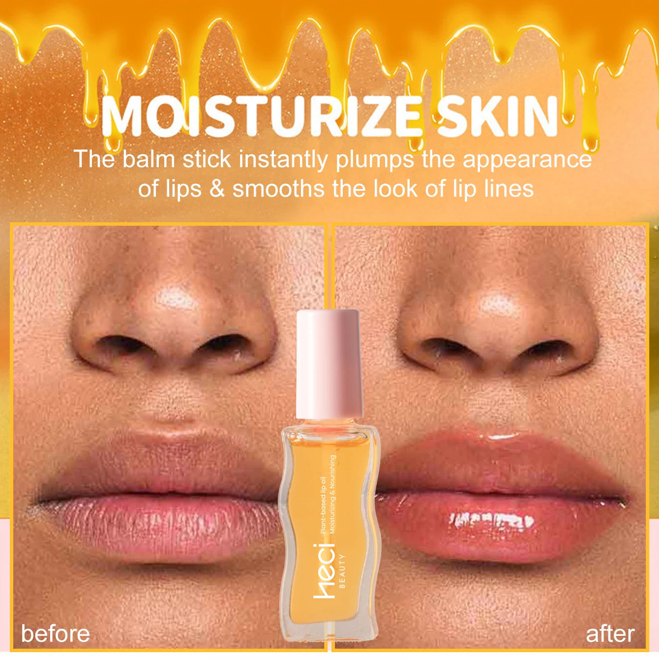 4pcs Fruity Tinted Lip Oil, Moisturizing Jelly Lip Gloss