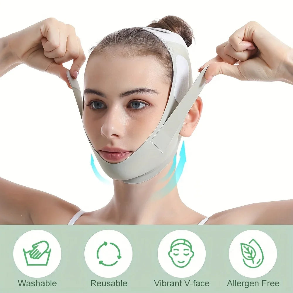 Reusable Face Slimming Bandage V Line Face Shaper for Women