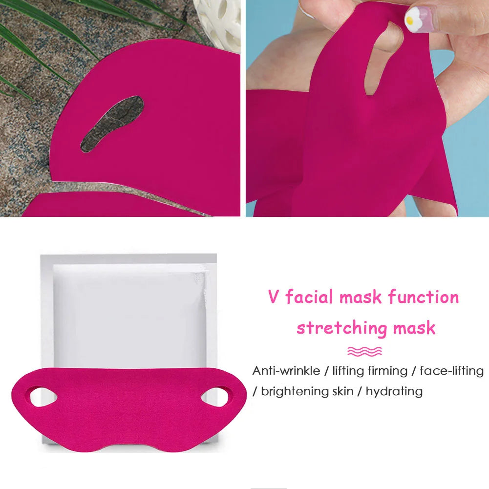 1pc Face Lifting Slim Mask Facial Chin Cheek Slimming Lift Up V Shaper Bandage