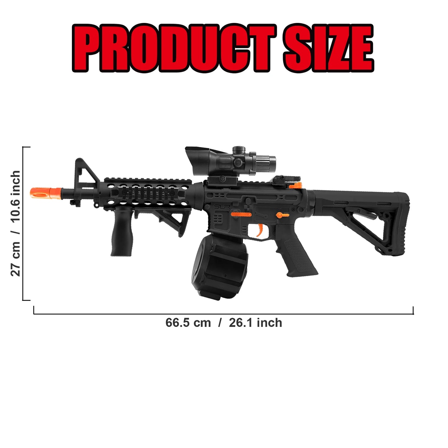 High Speed M4A1 Electric Gel Balls Gun Toys,Automatic&Manual Dual Modes Water Bullets Blaster,Upgraded Water Bead Splatter Toys