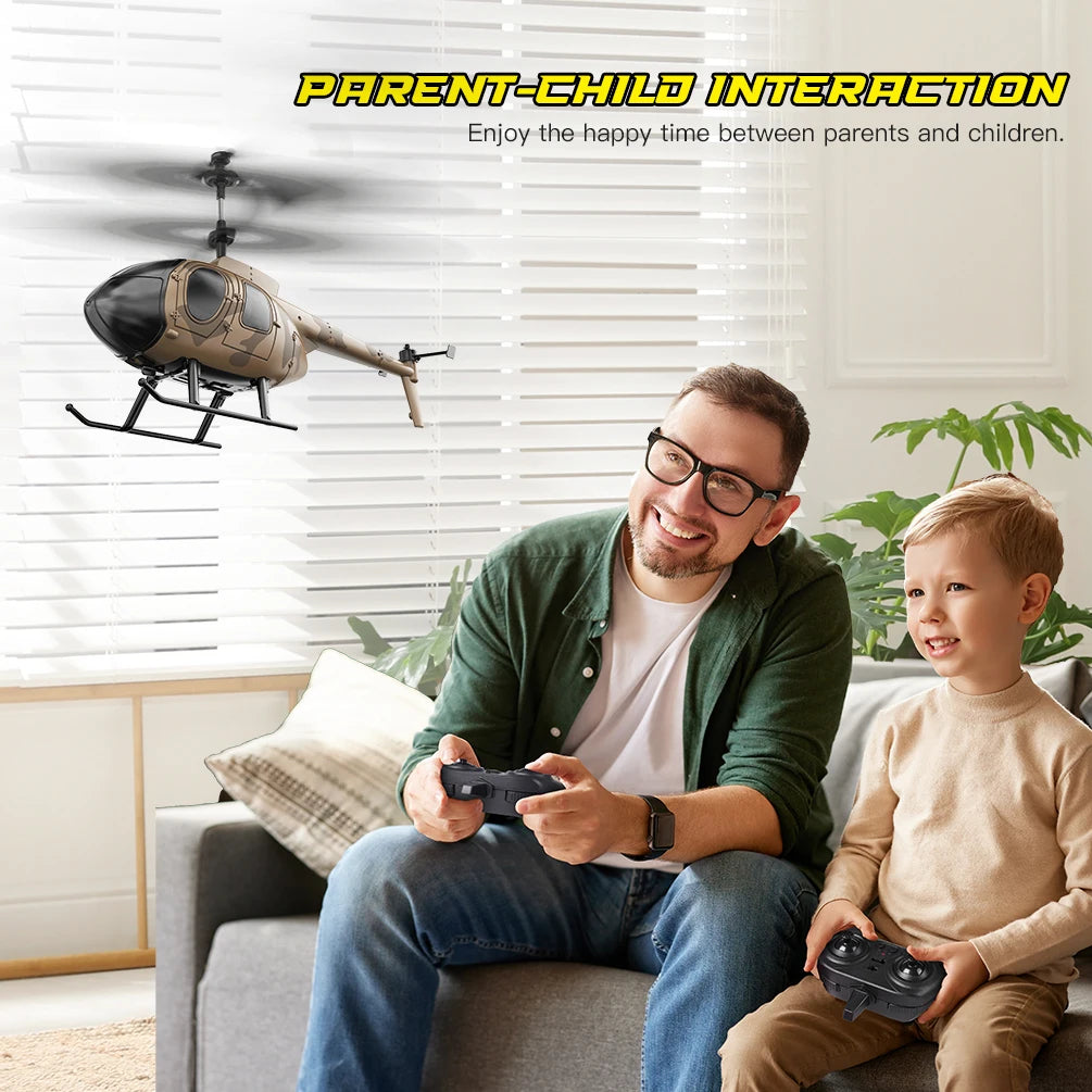 Vatos Remote Controlled Helicopter Camouflage 2.4GHz RC Toy