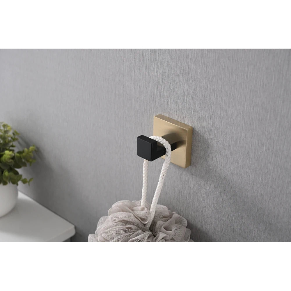 8 Pack Wall-Mounted Stainless Steel Bathroom Towel Hooks/Coat Hooks for Bathroom, Bedroom, Kitchen